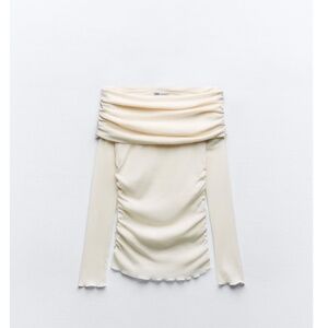 Zara Off Shoulder Top